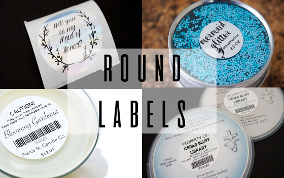 Round Labels Duraready Permanent Non Fading Labels For Your Dymo