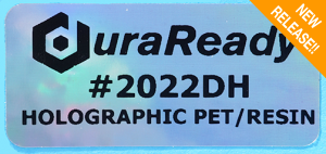 2022DH 2.0 x 1.0" Holographic Polyester Label