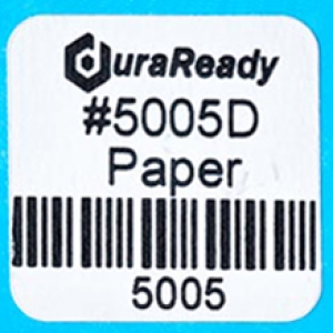 Economical, 1 x 1" white paper label, Unobtrusive, 1.25 x 1.0" White paper label, useful for price tags, item marking, book labels, and barcodes.