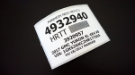 Print custom vehicle auction labels with DuraReady's #1025DD, outdoor-rated 4 x 6