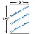 Custom, bright yellow vehicle auction and windshield labels with DuraReady's #1025DDYW, 4 x 6