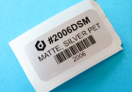 #2006DSM, matte silver 0.75 x 1.5