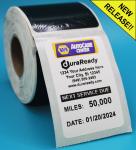 1050ZR-NAPA 1.5 x 2.25 Removable White BOPP w/NAPA Logo, Zebra Printers Only